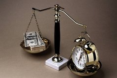 Время дороже денег. Деньги можно найти, их можно вернуть, время безвозвратно.