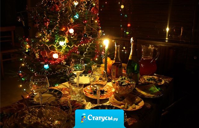 Новый год – страна, захлебываясь шампанским и водкой, выпадает в оливье...  